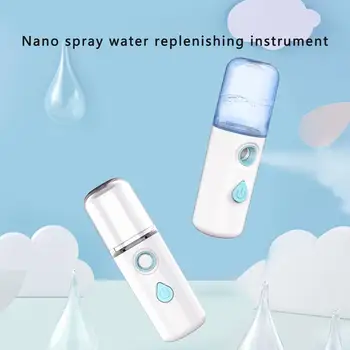 Portable USB Nano Face Mist Spray Facial Mister Sprayer Moisturizing Humidifier Small Handheld Humidifier
Portable USB Nano Face Mist Spray Facial Mister Sprayer Moisturizing Humidifier Small Handheld Humidifier