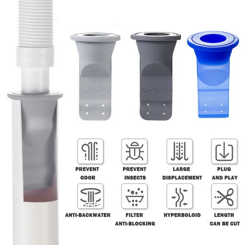 Kitchen Sink Drain Deodorant Filter Bathroom Sewerage Sink Drain Strainer for Washing Machine Home Bathroom Deodorizer
Kitchen Sink Drain Deodorant Filter Bathroom Sewerage Sink Drain Strainer for Washing Machine Home Bathroom Deodorizer