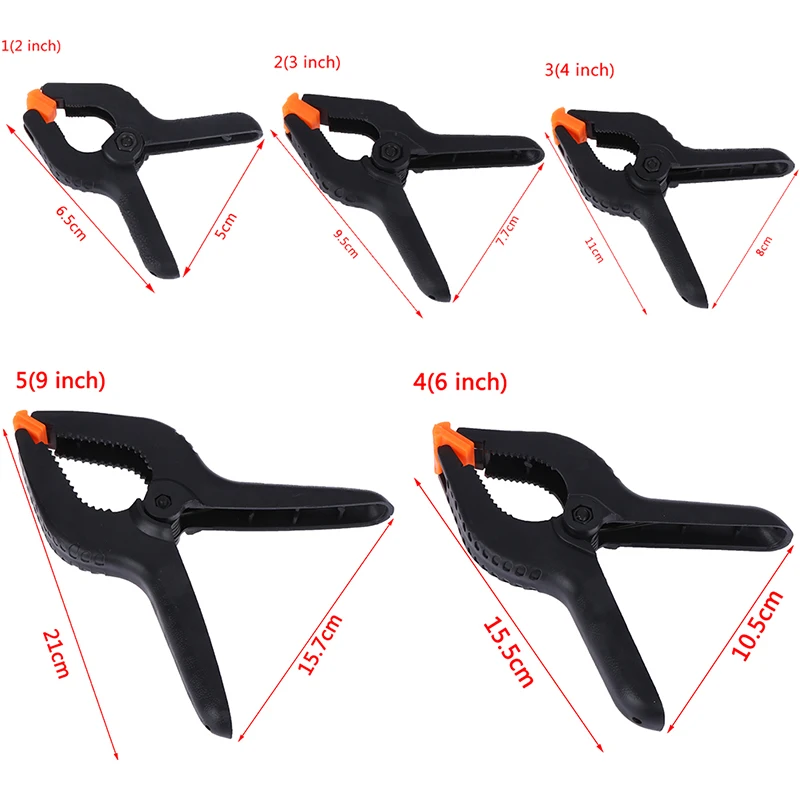 1PCS DIY Multifuction Spring Clips Nylon Clamps For Woodworking Spring Clamps Photo Studio Background Tools 2/3/4/6/9inch
1PCS DIY Multifuction Spring Clips Nylon Clamps For Woodworking Spring Clamps Photo Studio Background Tools 2/3/4/6/9inch