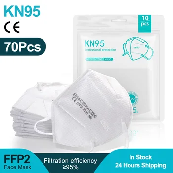 70pcs KN95 face mask 5 Layers Filter FFP2 facial masks KN95 Filter maske Dust Mask mascarillas masque mascherine mondkapjes 
70pcs KN95 face mask 5 Layers Filter FFP2 facial masks KN95 Filter maske Dust Mask mascarillas masque mascherine mondkapjes
