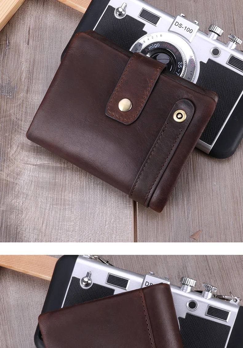 Cowboy – portefeuille en cuir de vache pour hommes, style court, de bonne qualité, porte-monnaie vintage, design tendance, livraison gratuite Cowboy – portefeuille en cuir de vache pour hommes, style court, de bonne qualité, porte-monnaie vintage, design tendance, livraison gratuite
