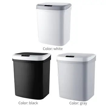 Creative Smart Trash Can 3 Color Kitchen Infrared Motion Sensor 15L Automatic Smart Garbage Bin Waste Bins Large Capacity
Creative Smart Trash Can 3 Color Kitchen Infrared Motion Sensor 15L Automatic Smart Garbage Bin Waste Bins Large Capacity