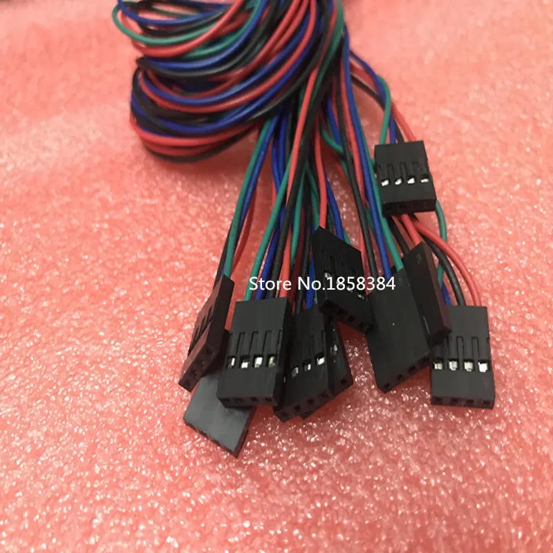 70cm 4 Pin Female to Jumper Wire Dupont Cable for 3D Printer | Обустройство дома