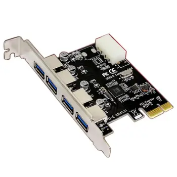5Gbps USB 3.0 Pci Express 4 Port Computer Internal PCI Express to USB Hub Expansion Adapter Card Expresscard post card USB 3 Pci
5Gbps USB 3.0 Pci Express 4 Port Computer Internal PCI Express to USB Hub Expansion Adapter Card Expresscard post card USB 3 Pci