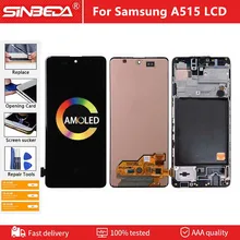 Ensemble écran tactile LCD, pour Samsung Galaxy A51 A515 A515F, flambant neuf, Original=