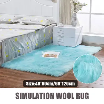 Artificial Sheepskin Rug Rectangle Living Room Bed Arts Wool Carpet Soft Home Decoration Tea Table Hairy Carpet Sofas Chairs
Artificial Sheepskin Rug Rectangle Living Room Bed Arts Wool Carpet Soft Home Decoration Tea Table Hairy Carpet Sofas Chairs