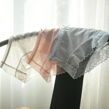 Sexy Lace Panties For Women Underwear Fashion Panty Lingerie Mid-rise Transparent Briefs Icey Touched Panties Female Underpanty 
Sexy Lace Panties For Women Underwear Fashion Panty Lingerie Mid-rise Transparent Briefs Icey Touched Panties Female Underpanty