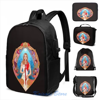 Funny Graphic print Buffy - The End 2nd version USB Charge Backpack men School bags Women bag Travel laptop bag
Funny Graphic print Buffy - The End 2nd version USB Charge Backpack men School bags Women bag Travel laptop bag