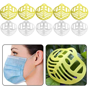 5pcs Mask Cover Anti Choking Bracket Nose Protection Stand Inner Support Frame Mask Support Mask Internal Protective Support
5pcs Mask Cover Anti Choking Bracket Nose Protection Stand Inner Support Frame Mask Support Mask Internal Protective Support