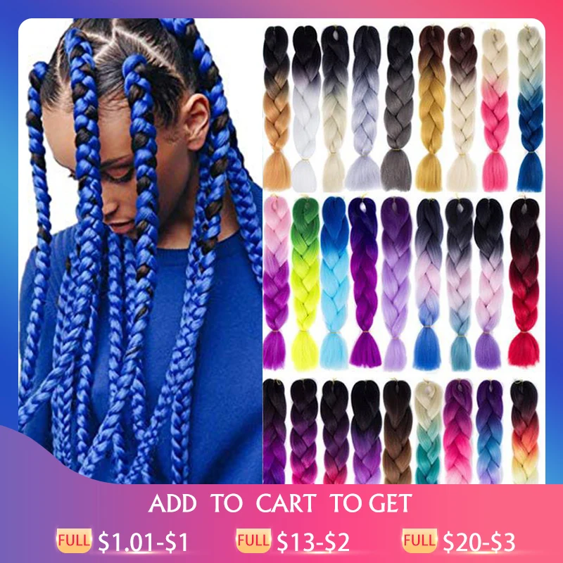 24 inch Jumbo Braids Long Strands Ombre Crochet Braid Synthetic Braiding Hair Extensions for Woman Blonde Pink
24 inch Jumbo Braids Long Strands Ombre Crochet Braid Synthetic Braiding Hair Extensions for Woman Blonde Pink