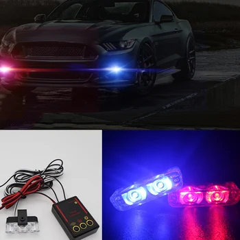2x2 Led Ambulance Police Light DC 12V Car Light Flashing Firemen Emergency Lights DRL Day Running Flasher Strobe Warning Light
2x2 Led Ambulance Police Light DC 12V Car Light Flashing Firemen Emergency Lights DRL Day Running Flasher Strobe Warning Light