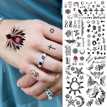 Small Kids Face Temporary Tattoos For Women Angel Wings Men Infinity Fairy Butterfly Fake Tattoo Star Moon Tatoo Sets Lotus 
Small Kids Face Temporary Tattoos For Women Angel Wings Men Infinity Fairy Butterfly Fake Tattoo Star Moon Tatoo Sets Lotus