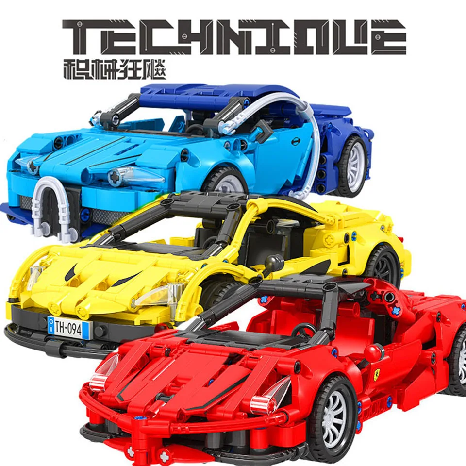 Racing Car Technic Building Blocks Model Kits Car MOC Toys Pull Back Sports car Set Speed Champions Enlighten Bricks Toys Boys
Racing Car Technic Building Blocks Model Kits Car MOC Toys Pull Back Sports car Set Speed Champions Enlighten Bricks Toys Boys