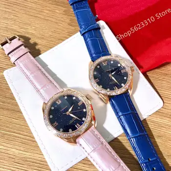 Romantic starry sky watches zircon Quartz Wristwatch Roman crystal flower clock Luxury Female Genuine leather sky star watch
Romantic starry sky watches zircon Quartz Wristwatch Roman crystal flower clock Luxury Female Genuine leather sky star watch