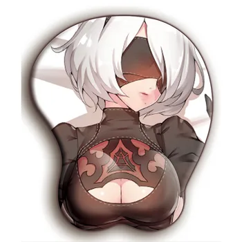 FFFAS NieR Miss 2B mouse pad 3D wrist guard design European and American players like it Improve the quality of mouse movement
FFFAS NieR Miss 2B mouse pad 3D wrist guard design European and American players like it Improve the quality of mouse movement