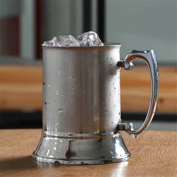 TTLIFE 500ml double wall 304Stainless steel Moscow mule Beer cup Cocktail Flame Cup creative handle coffee mug using by hotel
TTLIFE 500ml double wall 304Stainless steel Moscow mule Beer cup Cocktail Flame Cup creative handle coffee mug using by hotel