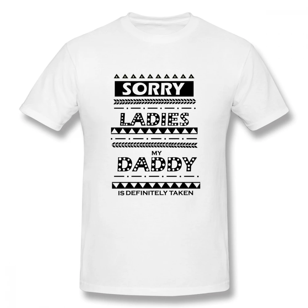 100% cotton Sorry Ladies My Daddy Is Definitely Taken print casual mens o-neck t shirts fashion Men's Basic Short Sleeve T-Shirt
100% cotton Sorry Ladies My Daddy Is Definitely Taken print casual mens o-neck t shirts fashion Men's Basic Short Sleeve T-Shirt