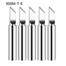 5pcs 900M-T Pure Copper Soldering Iron Tips Lead-free Welding Solder Tools For Lower Temperature Soldering
5pcs 900M-T Pure Copper Soldering Iron Tips Lead-free Welding Solder Tools For Lower Temperature Soldering
