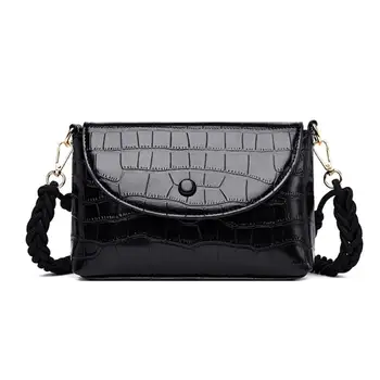 Fashion Women Shoulder Bag Women PU Leather Retro Stone Crossbody Bags Multicolored Small Crossbody Saddle Handbags 
Fashion Women Shoulder Bag Women PU Leather Retro Stone Crossbody Bags Multicolored Small Crossbody Saddle Handbags