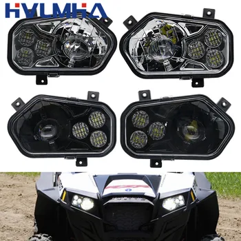 New 1 Pair ATV UVT Hi/Lo Beam LED Driving Headlight Kits for Polaris RZR XP 900 2011-2014 / Polaris RZR 4 800 2010-2014
New 1 Pair ATV UVT Hi/Lo Beam LED Driving Headlight Kits for Polaris RZR XP 900 2011-2014 / Polaris RZR 4 800 2010-2014