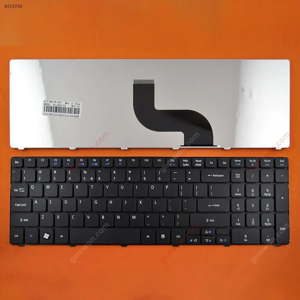 Replacement laptop keyboard for ACER AS5741G BLACK (Compatible with 5810T,OEM) US language Notebook keyboard
Replacement laptop keyboard for ACER AS5741G BLACK (Compatible with 5810T,OEM) US language Notebook keyboard