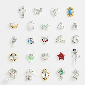 20pcs High Quality New Fox Head Butterfly Pearl Rhinestone Embellished Alloy Accessories Decorative DIY Nail Supplies
20pcs High Quality New Fox Head Butterfly Pearl Rhinestone Embellished Alloy Accessories Decorative DIY Nail Supplies