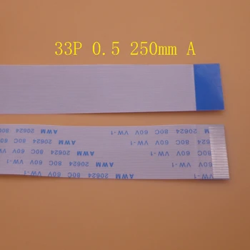 1pc New FFC FPC 33pin flat flexible cable 0.5mm pitch forward Length 250mm 25cm Ribbon 33p Flex Cable Type A
1pc New FFC FPC 33pin flat flexible cable 0.5mm pitch forward Length 250mm 25cm Ribbon 33p Flex Cable Type A