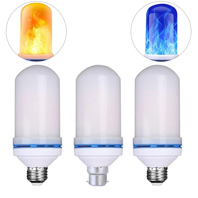Flame Bulb LED Dynamic Flame Effect Fire Light Bulbs Corn Bulb Creative Flickering Emulation Decor LED Lamp Lighting Lamp
Flame Bulb LED Dynamic Flame Effect Fire Light Bulbs Corn Bulb Creative Flickering Emulation Decor LED Lamp Lighting Lamp