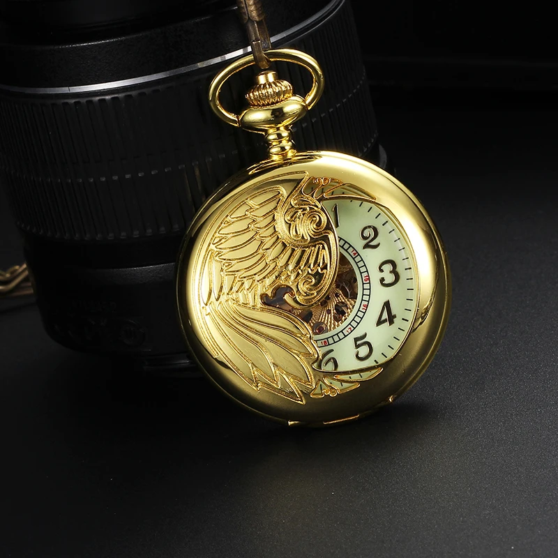 Fashion Hollow Skeleton Design MenWomen Pocket WatchTransparent Back Cover Luminous Dial Pocket Watch Automatic WindPocket Watch
Fashion Hollow Skeleton Design MenWomen Pocket WatchTransparent Back Cover Luminous Dial Pocket Watch Automatic WindPocket Watch