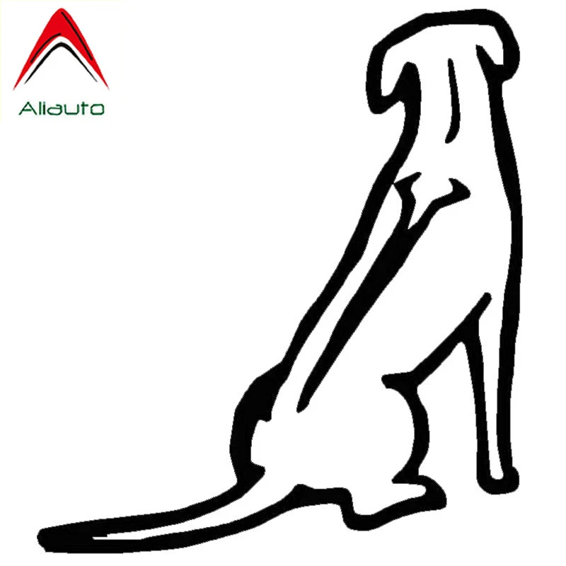 Фото Виниловая наклейка Aliauto с изображением родезийских собак 13 х15 см Цвет