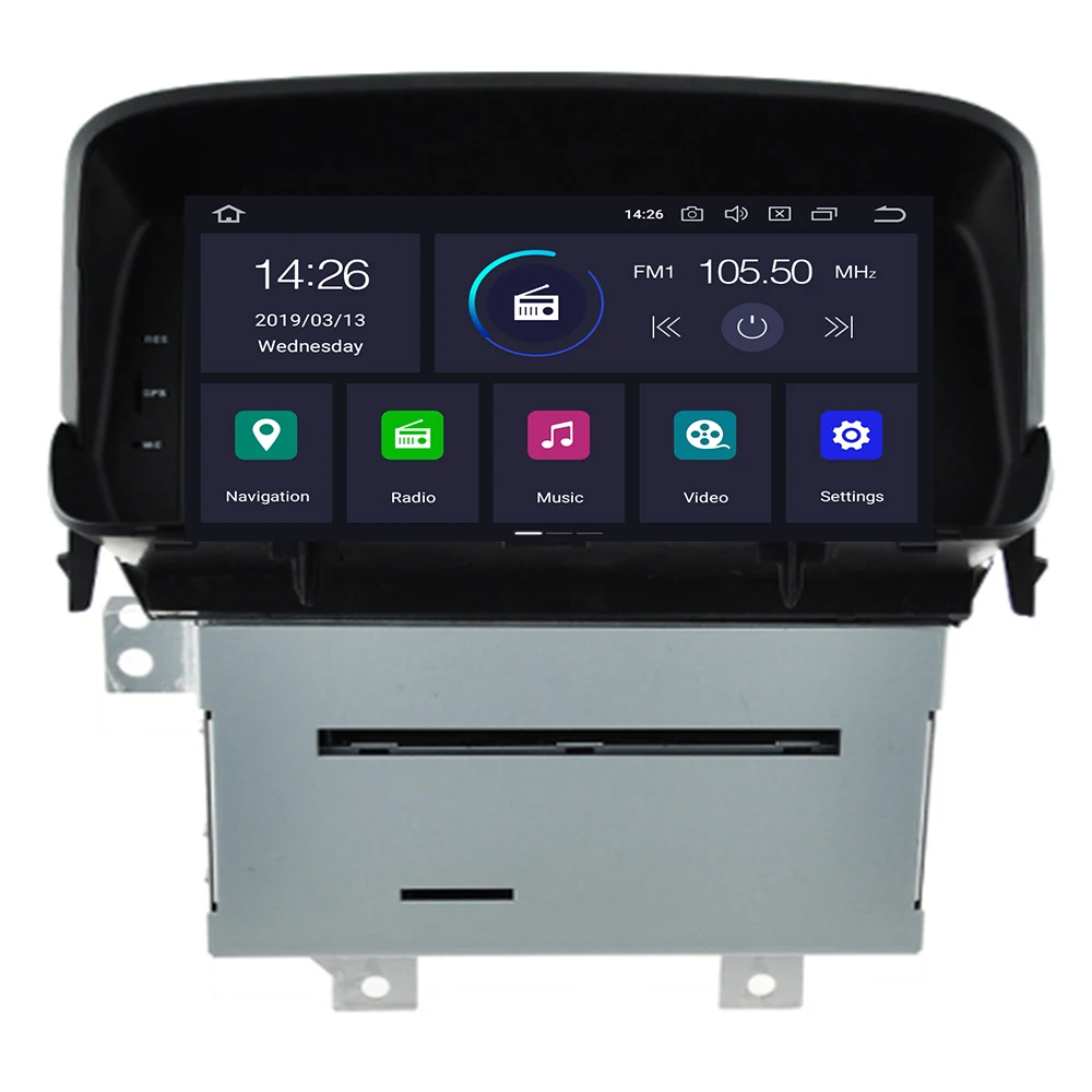 Android 10 Восьмиядерный (Восьмиядерный) 4G RAM автомобильный DVD плеер GPS для OPEL MOKKA аудио