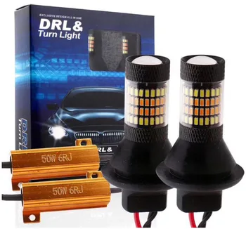 Auto Turn Light Led Two-Color Daily 3014 96smd Dual-Mode Daily Decoding Anti-Stroboscope Daytime Running Lamp
Auto Turn Light Led Two-Color Daily 3014 96smd Dual-Mode Daily Decoding Anti-Stroboscope Daytime Running Lamp