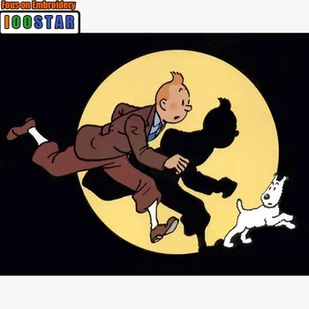 5D DIY diamond Painting Full Square Round Tintin and Snowy Full drill Diamond embroidery Mosaic Cross Stitch Home Decor Gift
5D DIY diamond Painting Full Square Round Tintin and Snowy Full drill Diamond embroidery Mosaic Cross Stitch Home Decor Gift