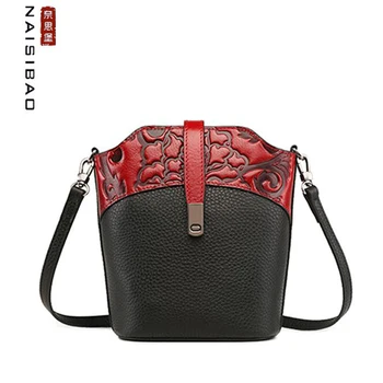 NAISIBAO New Women Genuine Leather Bags Fashion Real cowhide leather handbags luxury handbags women shoulder crossbody bags
NAISIBAO New Women Genuine Leather Bags Fashion Real cowhide leather handbags luxury handbags women shoulder crossbody bags