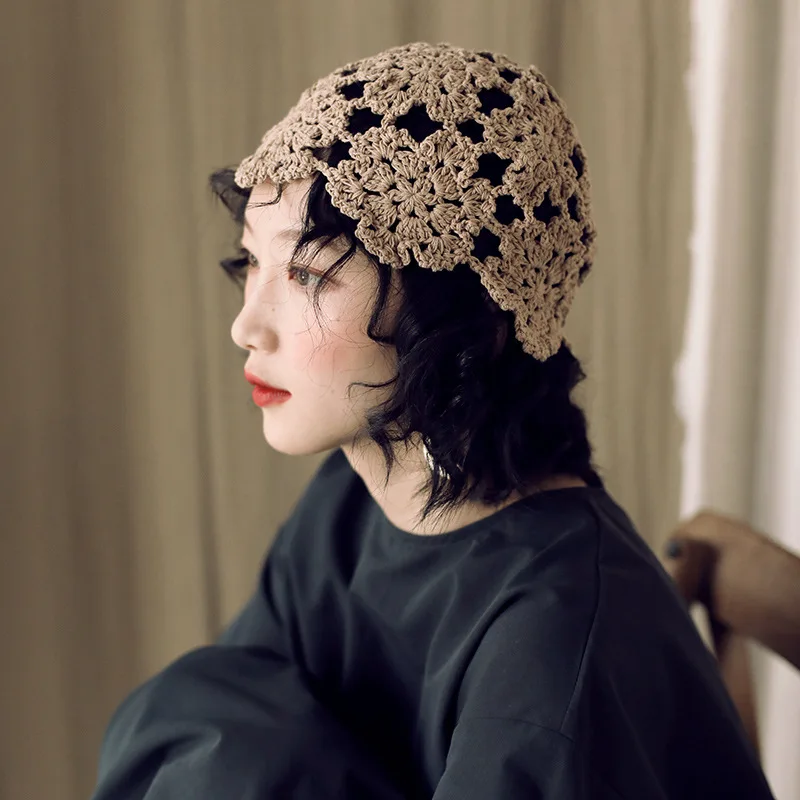 2020 Retro flowerpot hat stylish individual three-dimensional knitted senora hats folding fisherman hats spring and summer
2020 Retro flowerpot hat stylish individual three-dimensional knitted senora hats folding fisherman hats spring and summer