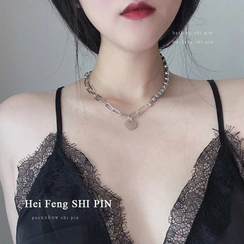 New Asymmetrical Chain Necklace Fashion Jewelry High Quality Crystal Round Metal Disc Pendant Necklace For Women Girl Gifts
New Asymmetrical Chain Necklace Fashion Jewelry High Quality Crystal Round Metal Disc Pendant Necklace For Women Girl Gifts