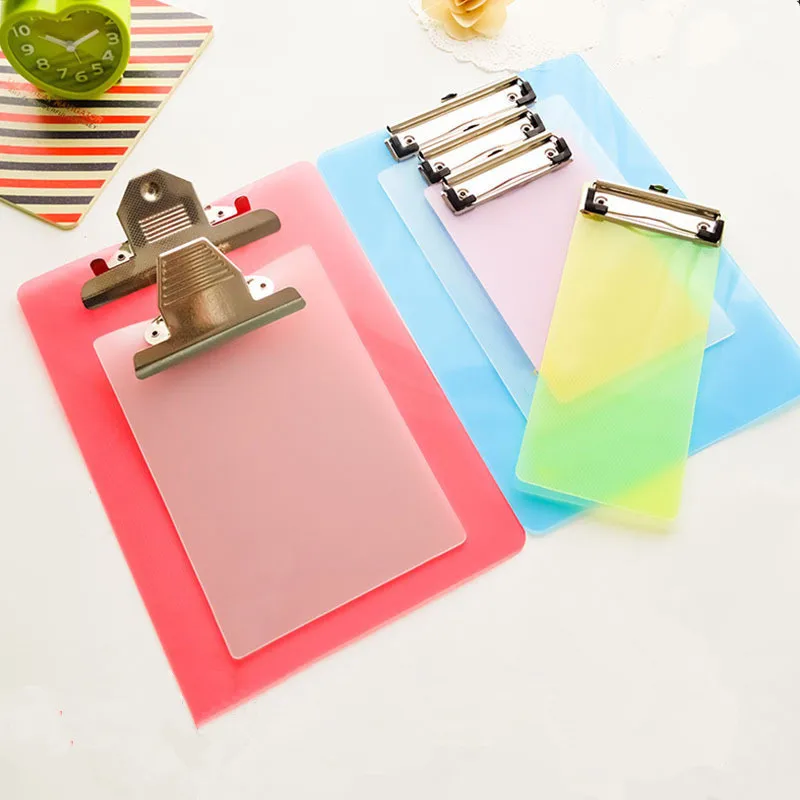 Transparent Plastic Clipboard Writing Board Note File Splint Bill Folder A4 A5 Document Holders Office Stationery Clamp Pad
Transparent Plastic Clipboard Writing Board Note File Splint Bill Folder A4 A5 Document Holders Office Stationery Clamp Pad