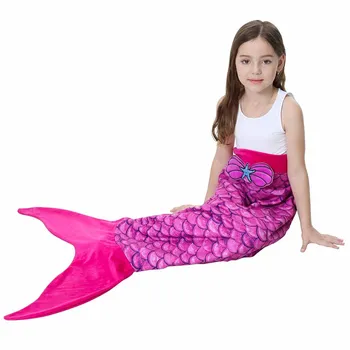 2020 Mermaid Fish Tail Blanket Polar Fleece Wearable Portable Mermaid Blankets For Children Girl Kids On Bed Throw Plaid Blanket
2020 Mermaid Fish Tail Blanket Polar Fleece Wearable Portable Mermaid Blankets For Children Girl Kids On Bed Throw Plaid Blanket