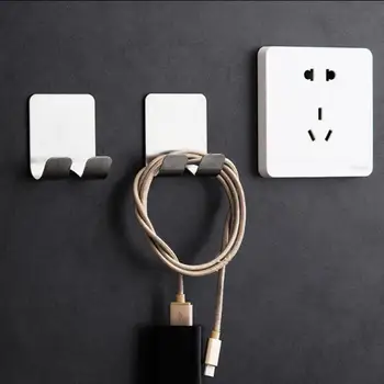 Stainless Steel Glue Socket Hook Power Plug Paste Wall Strong Nail-Free Hook fas
Stainless Steel Glue Socket Hook Power Plug Paste Wall Strong Nail-Free Hook fas