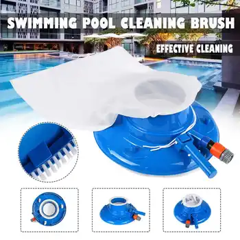 Pool Cleaner Portable Swimming Pool Pond Fountain Vacuum Brush Cleaner Cleaning Tool
Pool Cleaner Portable Swimming Pool Pond Fountain Vacuum Brush Cleaner Cleaning Tool