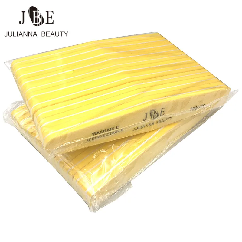 50Pcs/Lot yellow Style Nail Files 100/180 Sunshine Nail Buffer Sponge Sand Nail File Nail Art Pedicure Tools
50Pcs/Lot yellow Style Nail Files 100/180 Sunshine Nail Buffer Sponge Sand Nail File Nail Art Pedicure Tools