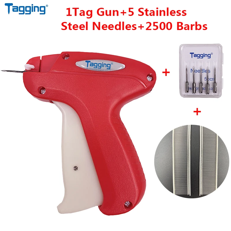 High Quality TA311X Clothes Tags Tagging Gun Fine Label Tag Gun 5 Fine Steel Needles +2500 Fine Tag Pin
High Quality TA311X Clothes Tags Tagging Gun Fine Label Tag Gun 5 Fine Steel Needles +2500 Fine Tag Pin