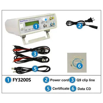 FY3200S 20MHZ Digital DDS Dual-channel Function Signal Source Generator Arbitrary Waveform/Pulse Frequency Meter Sale
