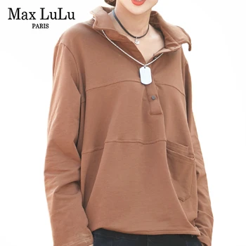 Max LuLu New 2020 Fashion Korean Brand Ladies Punk Spring Tops And Blouses Womens Oversized Long Sleeve Shirts Casual Streetwear
Max LuLu New 2020 Fashion Korean Brand Ladies Punk Spring Tops And Blouses Womens Oversized Long Sleeve Shirts Casual Streetwear