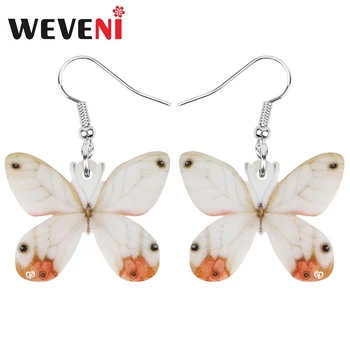 WEVENI Acrylic Gray Apollo Mountain Butterfly Earrings Lovely Big Insect Animal Dangle Drop Jewelry For Women Girls Accessories
WEVENI Acrylic Gray Apollo Mountain Butterfly Earrings Lovely Big Insect Animal Dangle Drop Jewelry For Women Girls Accessories