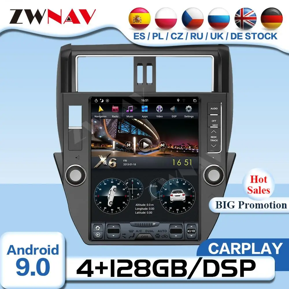 Tesa- Screen Android Video For Toyota Land Cruiser Prado 150 2014 2015 2016 2017 GPS Radio Receiver Audio Stereo Music Head Unit
Tesa- Screen Android Video For Toyota Land Cruiser Prado 150 2014 2015 2016 2017 GPS Radio Receiver Audio Stereo Music Head Unit