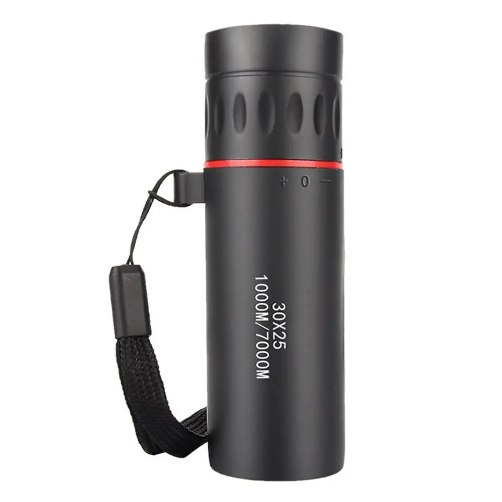 30 x 25 HD Optical Monocular Low Night Vision Waterproof Mini Portable Zoomable 10X Focus Telescope for Travel Hunting Scope
30 x 25 HD Optical Monocular Low Night Vision Waterproof Mini Portable Zoomable 10X Focus Telescope for Travel Hunting Scope