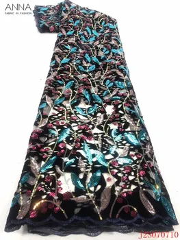 Anna latest embroidered african velvet lace fabric with sequins 2020 high quality french net laces nigerian mesh fabrics 5 yards
Anna latest embroidered african velvet lace fabric with sequins 2020 high quality french net laces nigerian mesh fabrics 5 yards