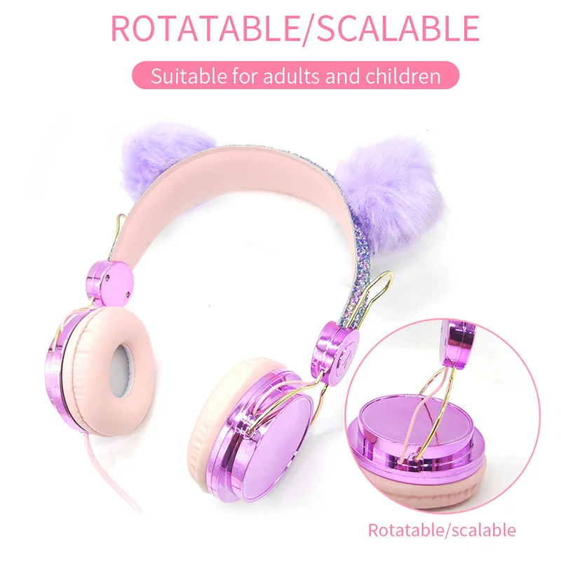 Fones de ouvido com microfone Pom Pom - Frete Grátis Fones de ouvido com microfone Pom Pom - Frete Grátis