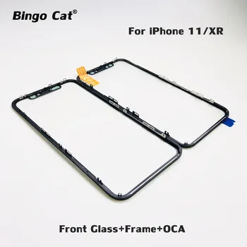 For 11/XR Phone Screen 3 in 1 Front Cold Press Outer Glass With Middle Frame Bezel Assembly+OCA Film For iPhone 11/XR
For 11/XR Phone Screen 3 in 1 Front Cold Press Outer Glass With Middle Frame Bezel Assembly+OCA Film For iPhone 11/XR